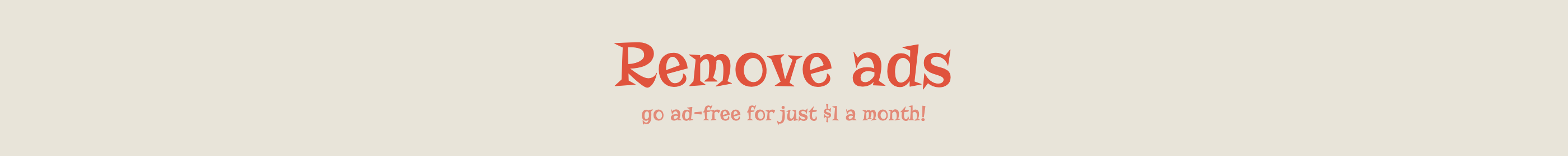 Remove ads (premium)
